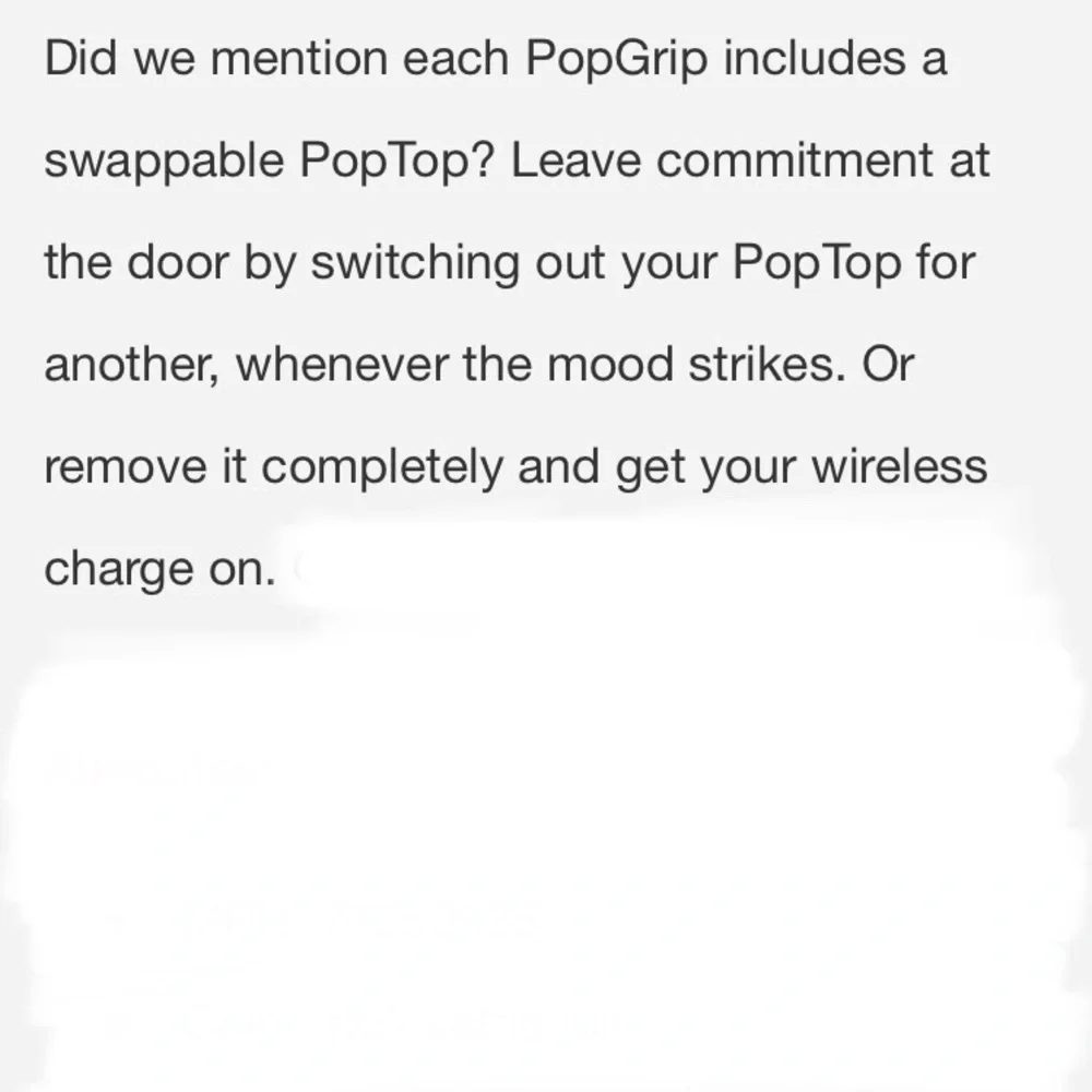 NIP Poinsettia PopSocket PopGrip Stand and Grip Phone Accessory